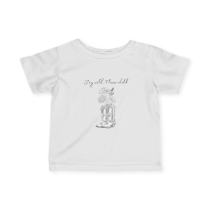 Infant Tee — Stay Wild, flower child
